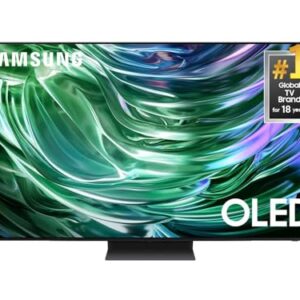 SAMSUNG 65-Inch Class OLED 4K S90D Series HDR+ Smart TV w/Dolby Atmos, Object Tracking Sound Lite, Motion Xcelerator, Real Depth Enhancer, 4K AI Upscaling, Alexa Built-in (QN65S90D, 2024 Model)